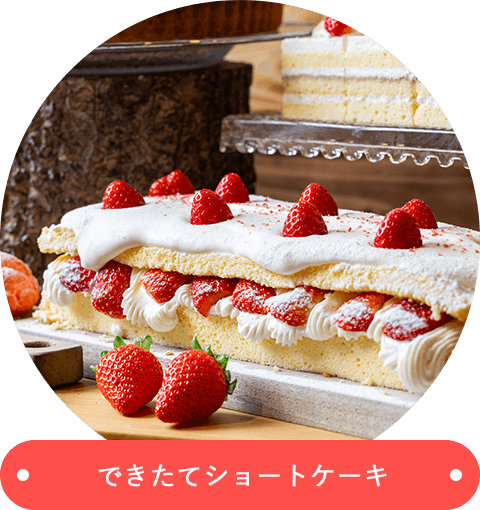 たっぷりボンボンショートケーキ