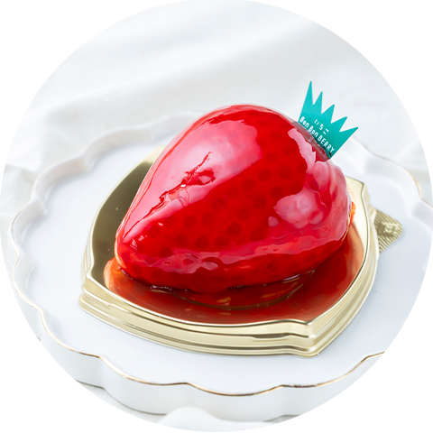 いちごのムースババロア